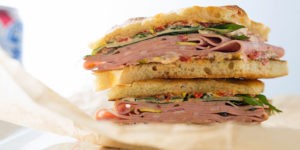 Mortadella Sandwich