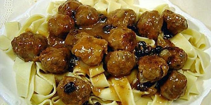 Sauerbraten Meatballs