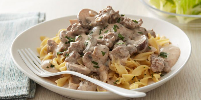 Beef Strogannoff