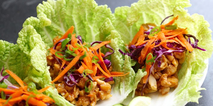 Asian Chicken Lettuce Wraps