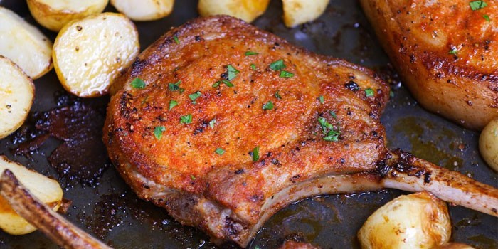 Oven Roasted Pork Chops