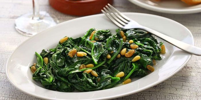 Sauteed Spinach with Garlic Lemon