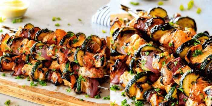 Buttermilk and Honey Chicken Kabobs Buttermilk and Honey Chicken Kabobs