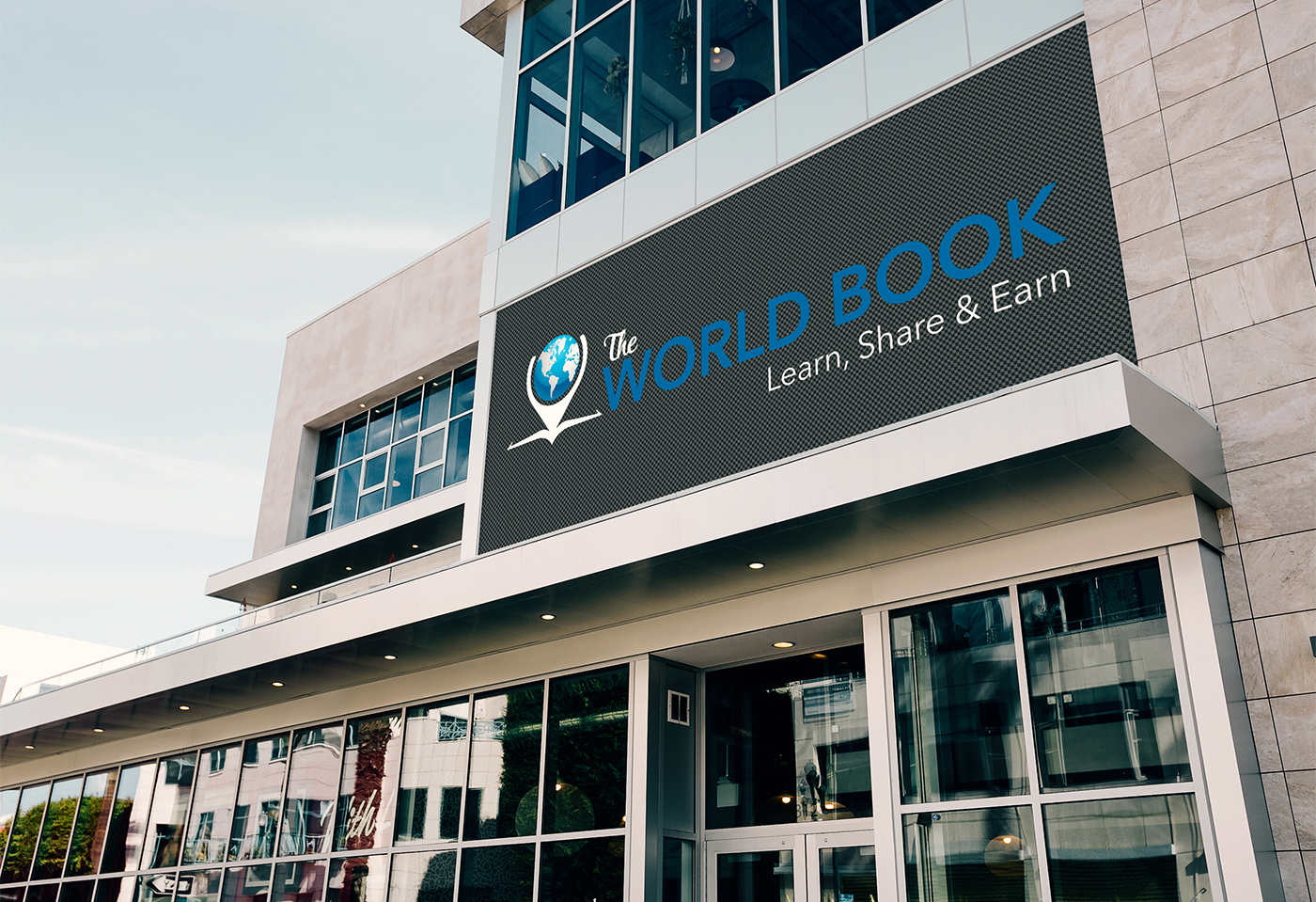 The World book office front