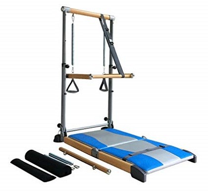 Beverly Hills Fitness Supreme Pilates Pro SPP089 with Ballet Barre Toning Tower, Yoga Pad, and Dvd’s