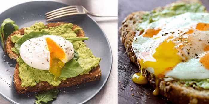 Avocado Toast with Poached Eggs